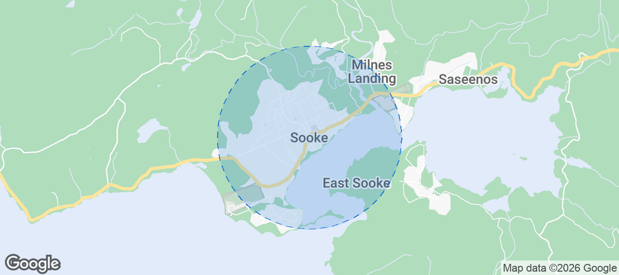 Sooke Village Airbnb map
